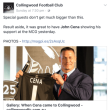 John Cena at Collingwood Football Club